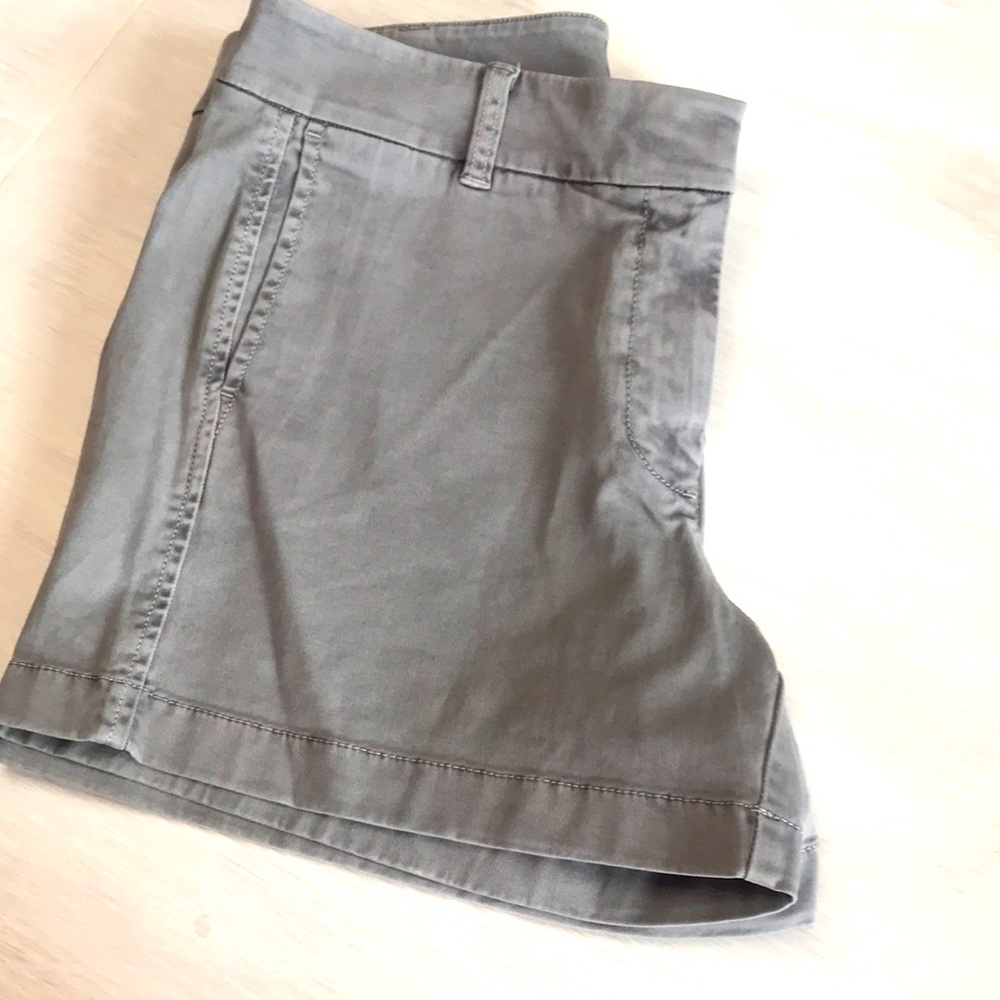J. Crew Grey Shorts Size 8